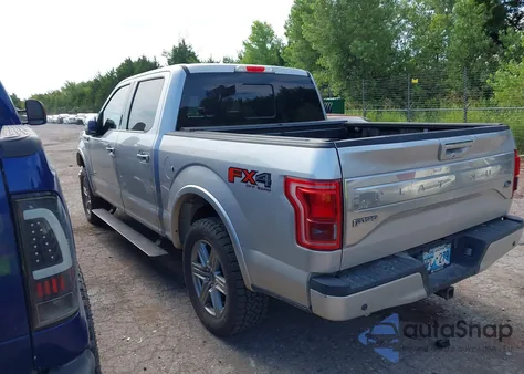 2016 Ford F150 Supercrew из США, поврежденный, VIN 1FTEW1EG0GFA85428